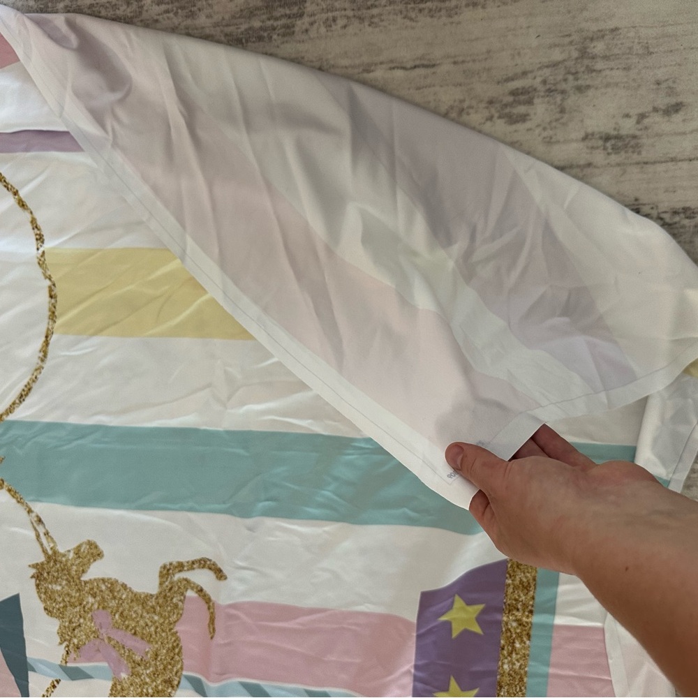 Colorful Carousel Birthday Backdrop - Picture 4 of 4